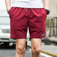 Iopqo muški kratke hlače za vježbanje s pet bodova muške ljetne kratke hlače u hlačama na plaži modne