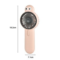CDAR električni ventilator lijep oblik crtani plastični mini USB ručni ventilator za vanjski ventilator