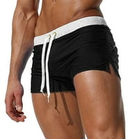 Ležerne kratke hlače muške i ljetne ultra kratke boje podudarajuće kratke hlače patentne džepne prorezne