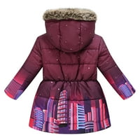 Advoicd Fashion Bomber Jakna Toddler Djevojčica Jesen Zimski povremeni patentni zatvarač Čista boja