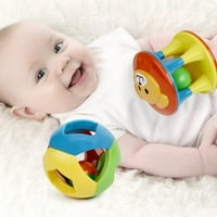 Zveckalica - senzorna igračka za bebe u dobi od mjeseci i više godina - izrađena od sigurnog, rasteg