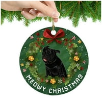 Božićni ukrasi ukrasi za pse nakloni poklon proizvodi Dekoracija Personalizirani obiteljski božićni mantel Garland akrilske perle Bulk
