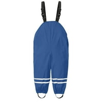 SHPWFBE odjeću dječaci vodootporne dungarees kiša kombinezon Vjetrootporne toddler blato djevojke djevojke