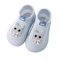 Hortsa Baby Boy Boys Djevojke životinjske crtane čarape cipele Toddler Toplice čarape Nelična predrašujuća cipele Toddler Play Cipele