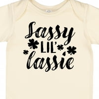 Inktastični dan Saint Patrick Sassy Lil 'Lassie sa Shamrocks Poklon Dječak za bebe ili dječji dječji