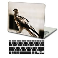 Kaishek samo za MacBook Pro S Case sa puštenim modelom A & A M1, plastična zaštitna futrola tvrda poklopac + crna poklopac tastature, serija perja 0325