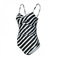 Wisremt Ženski ljetni kupaći kostimi za kontrolu trbuha Boyleg Ruched kupaćim kostima m