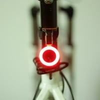 Biciklistička zadnja svjetla, ultra svijetla biciklistička svjetlost, pametni senzor za bicikle za vezanje