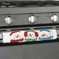 Set zimskog smrzavanja The Snowman Božićni uređaji za ručke