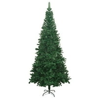 DENTA Umjetno božićno stablo sa LED-om i kugličnim setom L 94.5 zelena