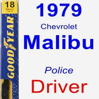 Chevrolet Malibu Obriši vozača brisača - Premium