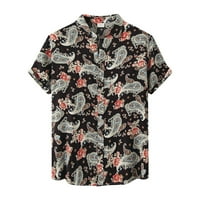 Corashan Muške majice, ljetni novi kratki rukav plus veličine Muška majica za muške majice labave reverjske