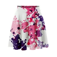 A-line mini suknja Žene klasično Elegantne casual mini suknja Elastična struka suknja Hoop suknja Skirt