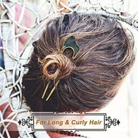 Jednostavna kosa u obliku metala francuski stil frizerski vilice za štapove prong upto chignon pins
