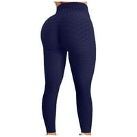 Joga hlače plus veličina za žene visoki struk trčanje joga sportskih hlača