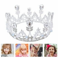 Elegantna dječja glava za glavu Crystal Crown Headdress Birthday haljina