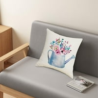 Spring Boja cvjetna posteljina jastučna futrola Kombinirani kombinirani set jastučni poklopac 18 * u