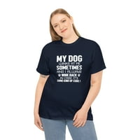 Moj pas nami na mene, smiješna majica za ljubitelje pasa, krzno dijete, doggy poklon - ID: 928