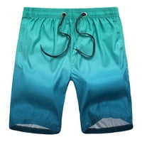Muške kratke hlače Muška plivanja Swim Hotches Elastični džepovi za strugove Surf Summer Gradijent Ispiši