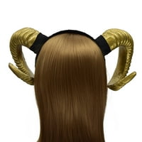 Umjetna ovčja rog za glavu Cosplay Force performanse kose Okom za kosu Golden