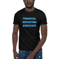Plavo financijsko izvještavanje Suradnik s kratkim rukavima pamučna majica s nedefiniranim poklonima