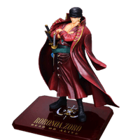 OP 5,4 Zoro Akcija figure Anime figurice Nošenje crvenog ogrtača PVC model Visoka vrijednost kolekcije