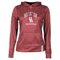 Ženske Crvene Houston Cougars Inženjering pulover Hoodie