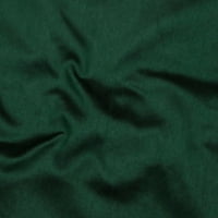 Fabric Mart Direct Bottle Green Fau svilena tkanina od dvorišta, ili širina, kontinuirano dvorišta zelena