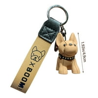 LowRofile Key Lains Puppy ženski kreativni pas muški automobil Privjesak za par torba Viseći nakit Privjesak