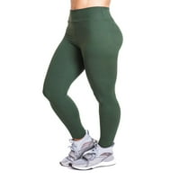 Colisha ženske visoko struk joga hlače Tummy Control Workgings Solid boja Dužina jogger hlače