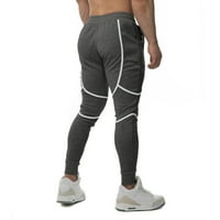 Muške hlače proljeće casual fitness trkački pantaloni za crtanje labavog struka koji odgovaraju duksevi