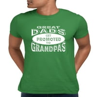 Odrasli veliki tate se promoviraju u djedove Funny New Tata majica