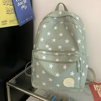 Ruksak za petokrak zvjezdani ruksak za studente za studente sa pet šiljastih zvijezda Ispiši prenosni