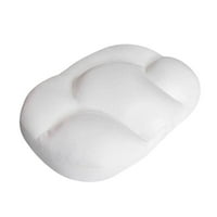 Jastuk za spavanje u obliku oblaka sveobuhvatni nosač Ergonomski grvoborni jastuk za bol u bolu na stražnju stranu bijela
