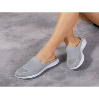 Ferndule ženske klompe module klizne na cipelama prozračne mrežne papuče Vrtne cipele modne pletene tenisice