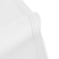 Cotonie Ženske kratke rukave Okrugli izrez šuplji izlaz Ispišivanje Pute HIP Wrap Formalno retro haljina