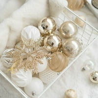 1- Božićni dekor Baubles Tree Balls Xmas party vjenčani ukras