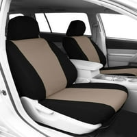 Calrend Prednja kašike Cordura Seat navlake za - Nissan Altima - NS389-06cc Bež umetnik sa crnom oblogom