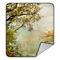 Jesenji pokrivač Kristalno baršunaste bacanje pokrivač