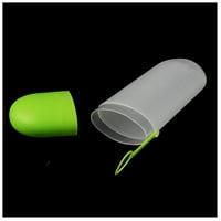 Ovalna prenosiva mini plastična kutija za odlaganje četkica za zube