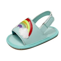 Mikilon Baby Slatke sandale za meko zamršene za mališane boje bijele oblačne sandale Toddler cipele