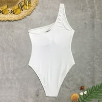Aufmer prodaja jedan kupaći kostim ženskim jastučićima Flimsy bikini debeli kaiš plaža Swimress jednostavno