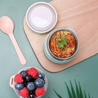 Solidna boja modni nehrđajući čelik unutarnji ručak BO Piwed Cup izolirana mini šalica za supu, vakuum jar prehrambeni spremnik za doručak