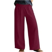 Gathrrgyp hlače za zazor žena ispod 7 dolara, ženske casual labave džepove hlače modne pantalone za