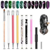 Sječići nail Art olovka, mačja oči olovka magnetska striptiz Effect 3D akrilna pletenica za crtanje noktiju za žensko