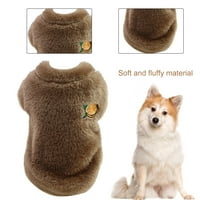 Voćni uzorak puloverskog pasa Udobno nošenje tkanine štene pulover za svakodnevno trošenje