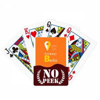 Berlin Geografija koordinira Trave Peek Poker igračka karta privatna igra