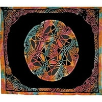 Pamučna ručica keltska tapiserija za ispis, jednosmjerna SS108-01