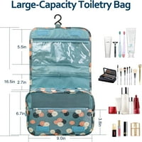 Viseća toaletna torba, vodootporna putovanja toaletne potrepštine Torba za prijenosna putnička šminka