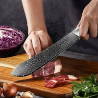 Kuhinjski nož Damask čelični nož VG Slojevi Japanski kuharski noževi Santoku rezbarenje Alat Abalone